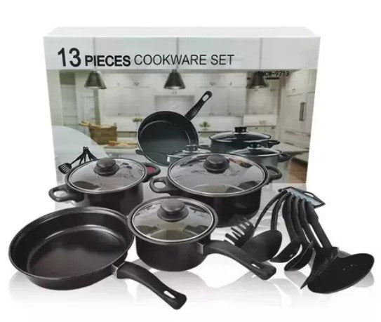 Juego De Ollas y Utensilios de Cocina